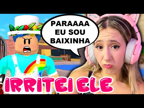 FINGI Ser PICK ME GIRL e IRRITEI O JEANCOF no ROBLOX!