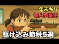 ギリギリ‼️個人事業主の駆込み節税年末5選!✅説明欄に特典!#税務調査,#税理士,#確定申告