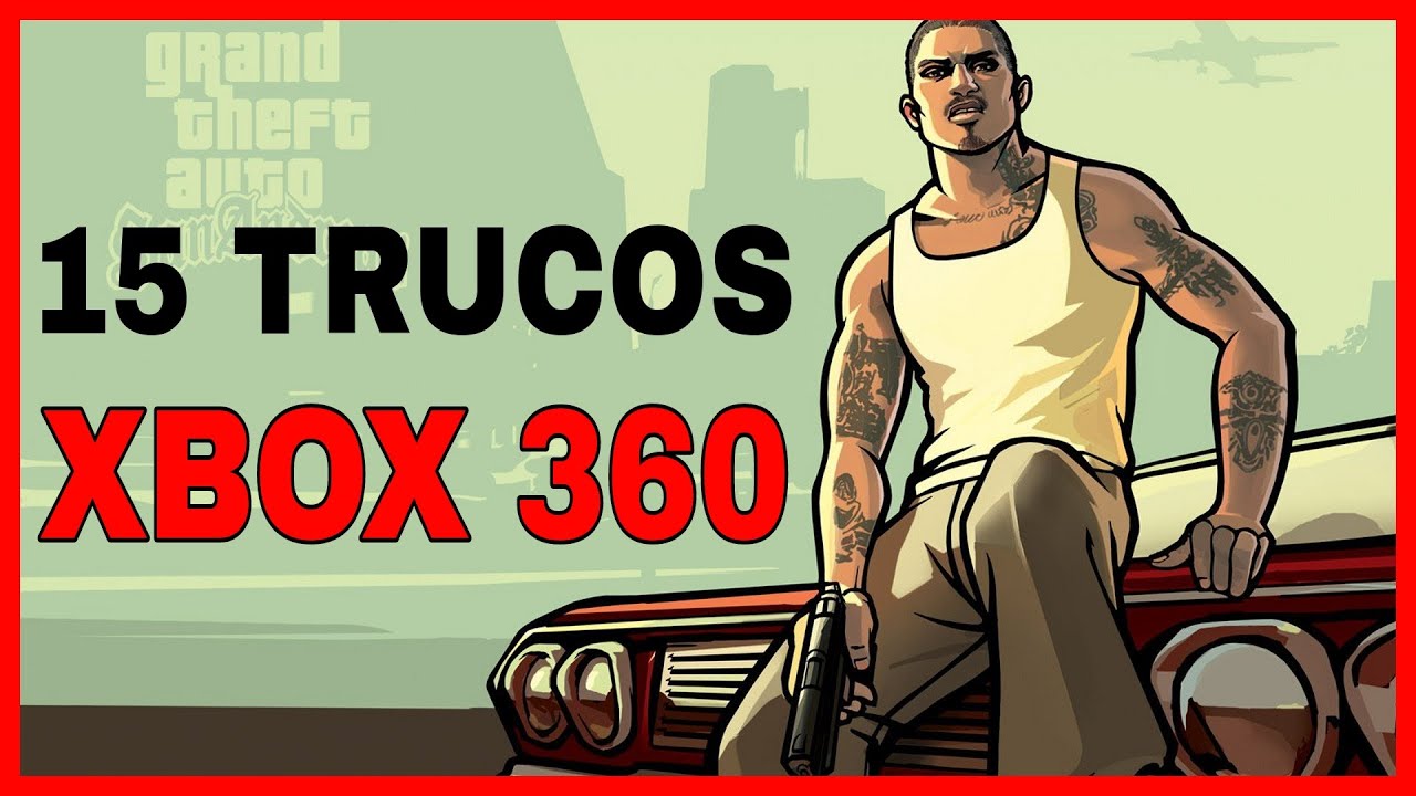 🔥15 TRUCOS para GTA San Andreas para XBOX 360 (Claves XBOX 360) Vida  infinita, Jetpack, Armas 