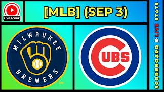 🔴 Milwaukee Brewers vs Chicago Cubs | MLB Baseball 03/09/2026 Live SCOREBOARD EN VIVO