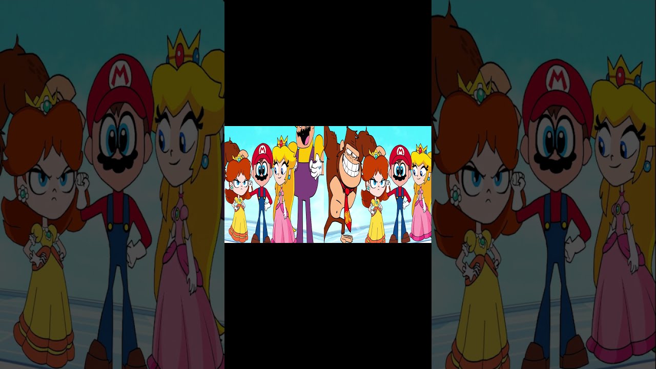 Teen Titans Fusion into Super Mario Version - #shorts