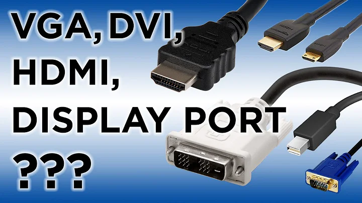VGA, DVI, HDMI, DisplayPort là gì?