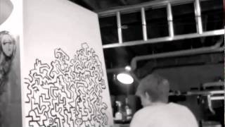 Keith Haring Timelapse