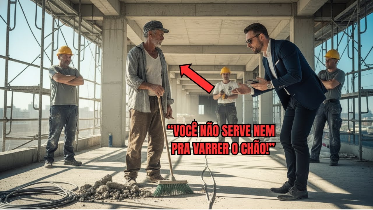 Humilharam o “varredor” da obra… e no dia seguinte veio a REVELAÇÃO!