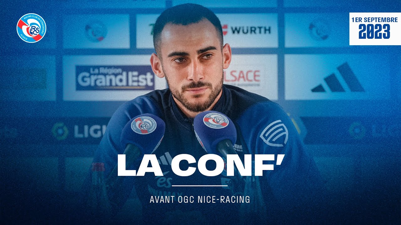 OGC Nice-Racing : la conf' d'avant-match I REPLAY