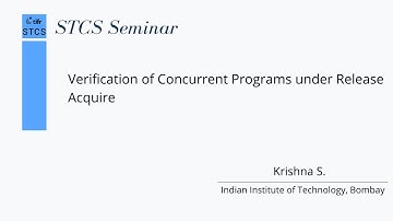 Verification of Concurrent Programs under Release Acquire