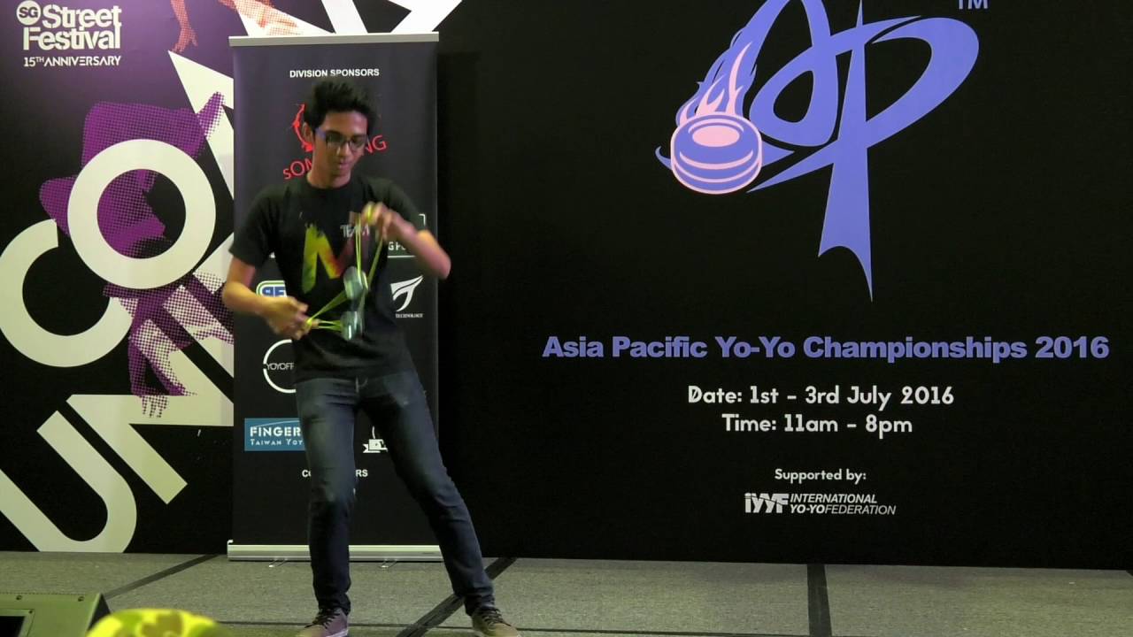 John Eric Galicha (PH): 3A Division Finals  - Asia Pacific Yo-yo Championships 2016