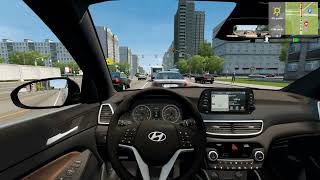 City Car Driving - Hyundai Tucson 2019 mechanical transmission screenshot 1
