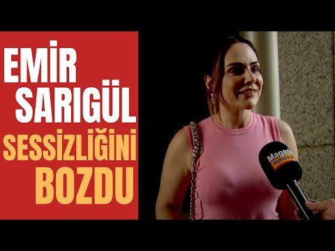 Buket Aydın Emir Sarıgül Sessizliğini Bozdu | İkili Arasında İlişki Var Mı?