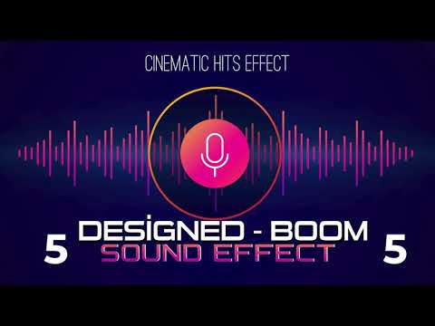 Cinematic Hits -  Designed  Boom -  Sound Effect -  Ses Efektleri  - Geçiş efektleri