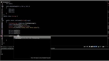 Java Program to find average, using Scanner class(allowing the user to input values)