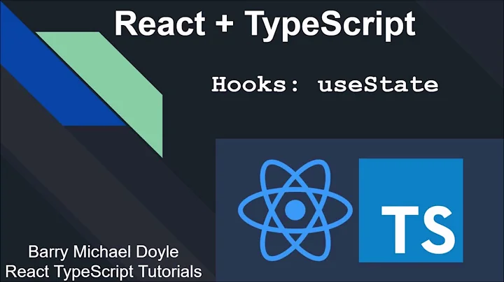 React Hooks: useState with TypeScript
