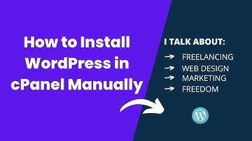 Installing WordPress in cPanel Manually Step by Step| cPanel WordPress installation 2022