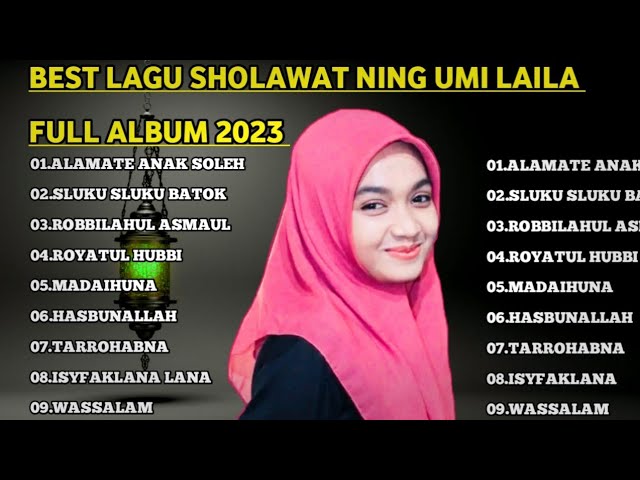 SHOLAWAT NING UMI LAILA - FULL ALBUM TRENDING TERBARU 2023 . class=