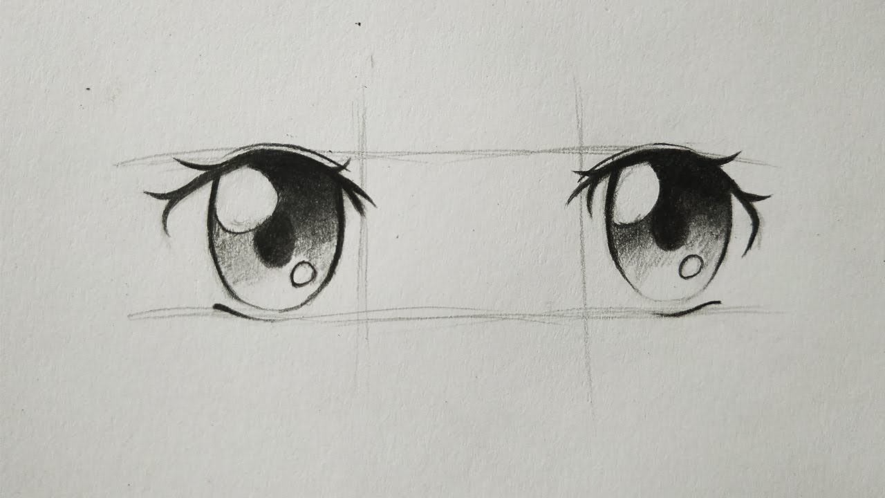 Anime eyes drawing without color : r/AnimeSketch