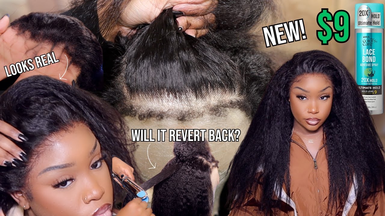 I FINALLY found a REALISTIC HAIRLINE with EDGES! + NEW LACE MELTING