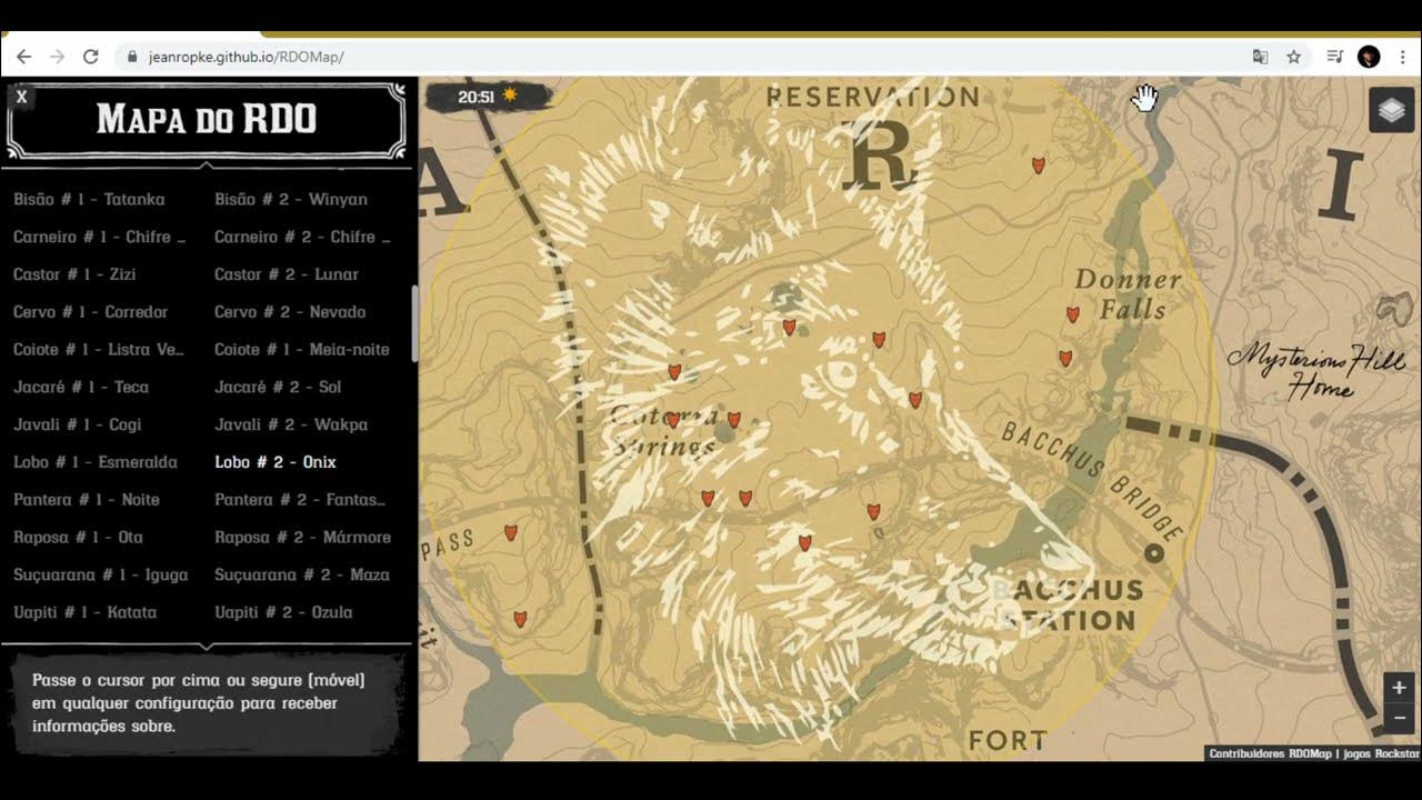 ESTE MAPA VAI TE AJUDAR EM RED DEAD REDEMPTION 2 ONLINE 