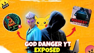 God danger yt Exposed 🤬 || Reality of God danger yt scamer 🤕 - Bahu ff Roaster #freefire #tph