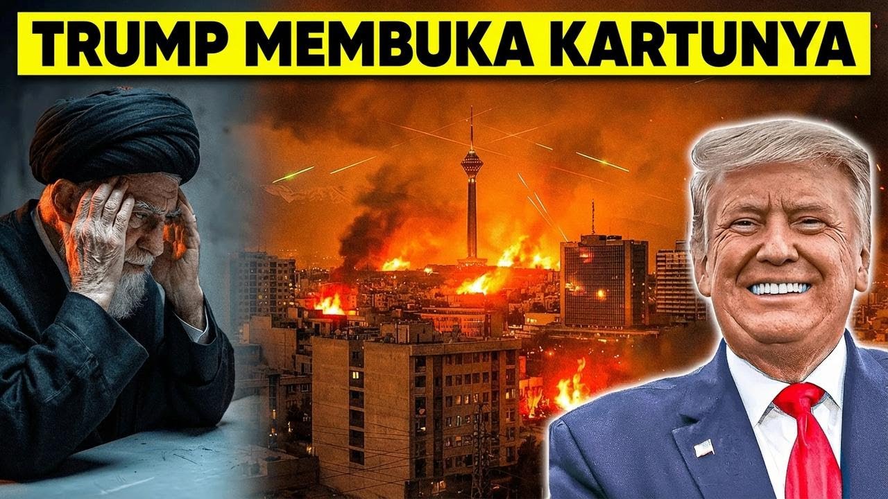 Iran Minta Gencatan Senjata, Trump Bikin Kehidupan di Teheran Mencekam