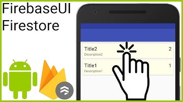 FirebaseUI Firestore RecyclerView Part 6 - ON CLICK INTERFACE - Android Studio Tutorial