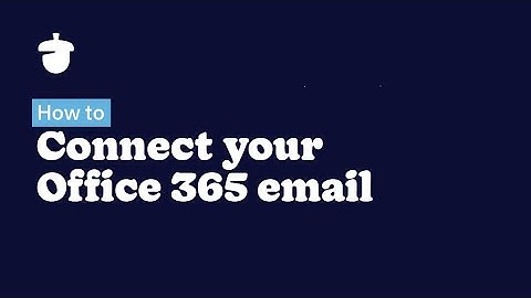 Connect your Office 365 email with Nutshell