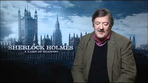 Sherlock Holmes Game of Shadows Press Interview ~ Stephen Fry