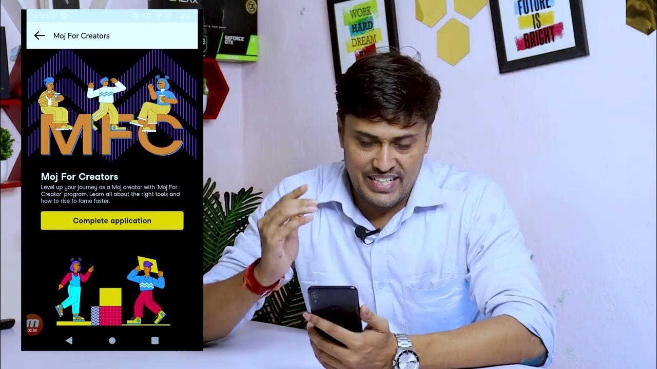 How To Apply MFC In Moj Moj For Creators What Is MFC In Moj App