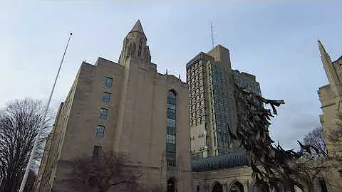 ⁴ᴷ⁶⁰ Walking Boston, MA: The campus of Boston University