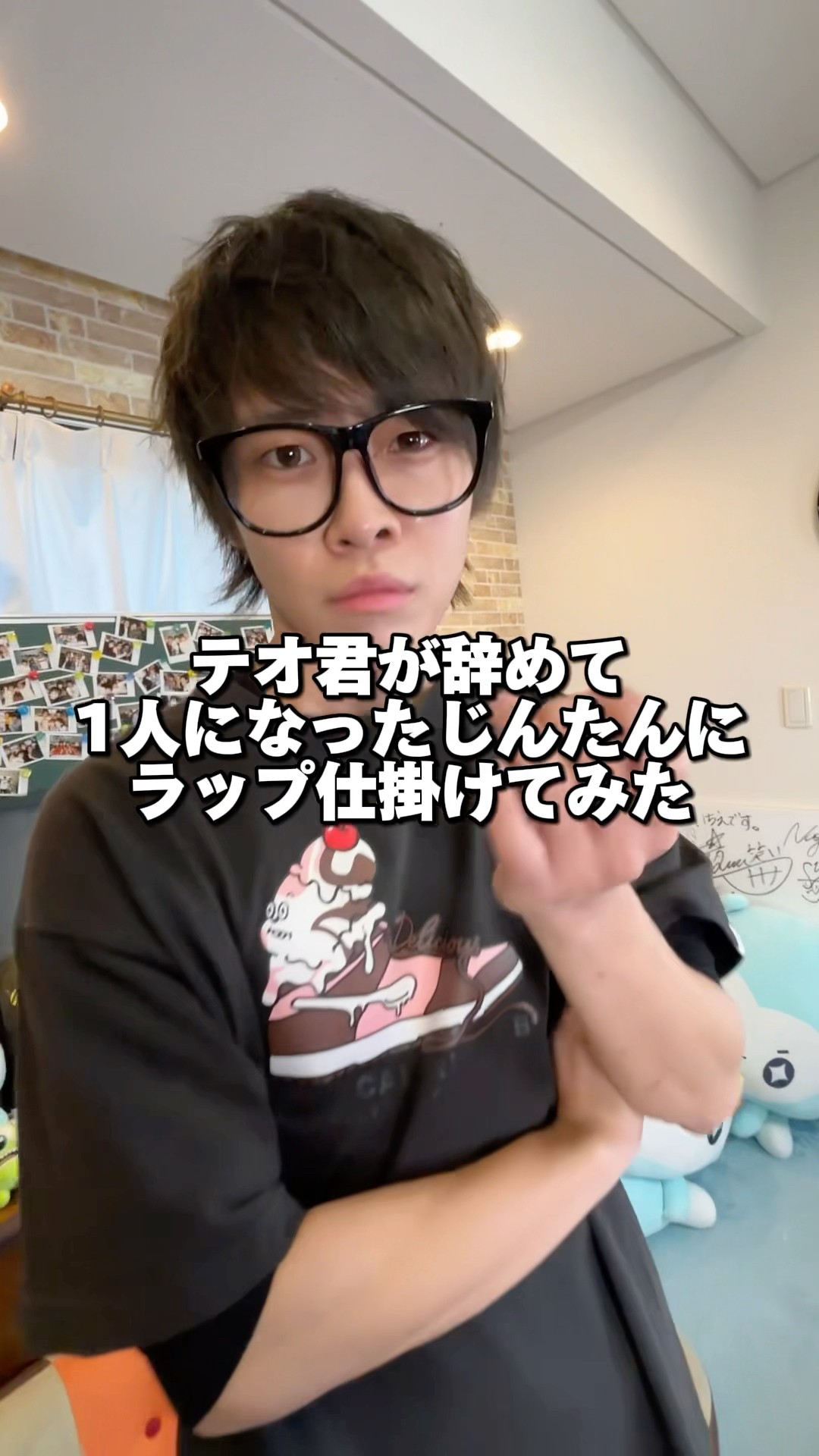 Now that Theo has left, Jintan is alone, so I challenged him to a