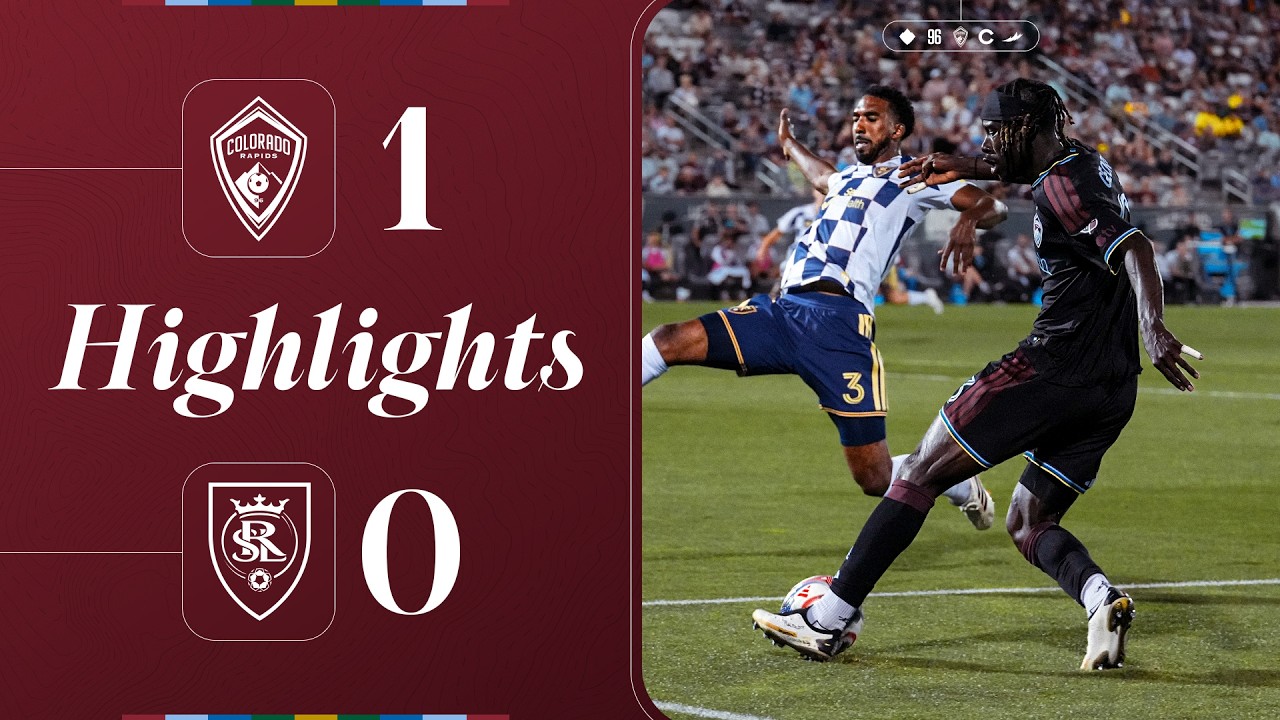 Highlights | Reggie Cannon header secures Colorado Rapids victory over Real Salt Lake