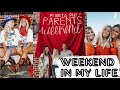 COLLEGE WEEKEND IN MY LIFE: Big-little reveal, parents weekend & game day | Erin Alexis