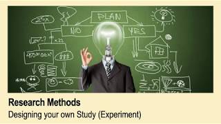 A-Level Psychology(AQA): Design a Study Details