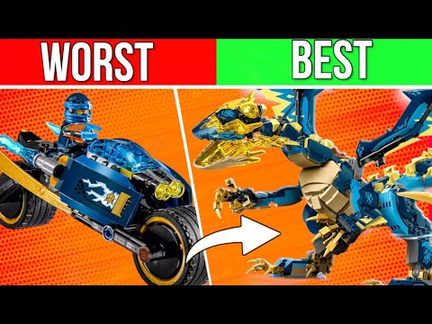LEGO Ninjago: Ranking Jay's Sets | (Worst to Best!)