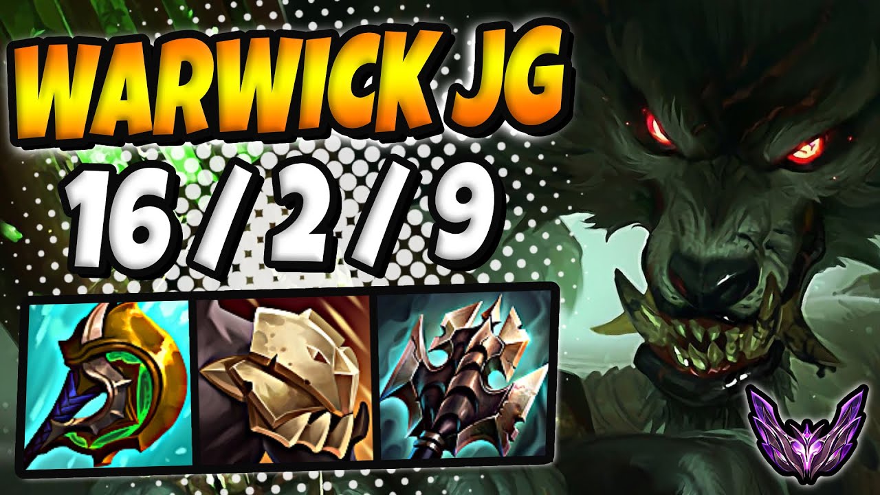 Warwick Jungle vs Shaco [ OTP ] Lol Korea Master Patch 13.4 ✅