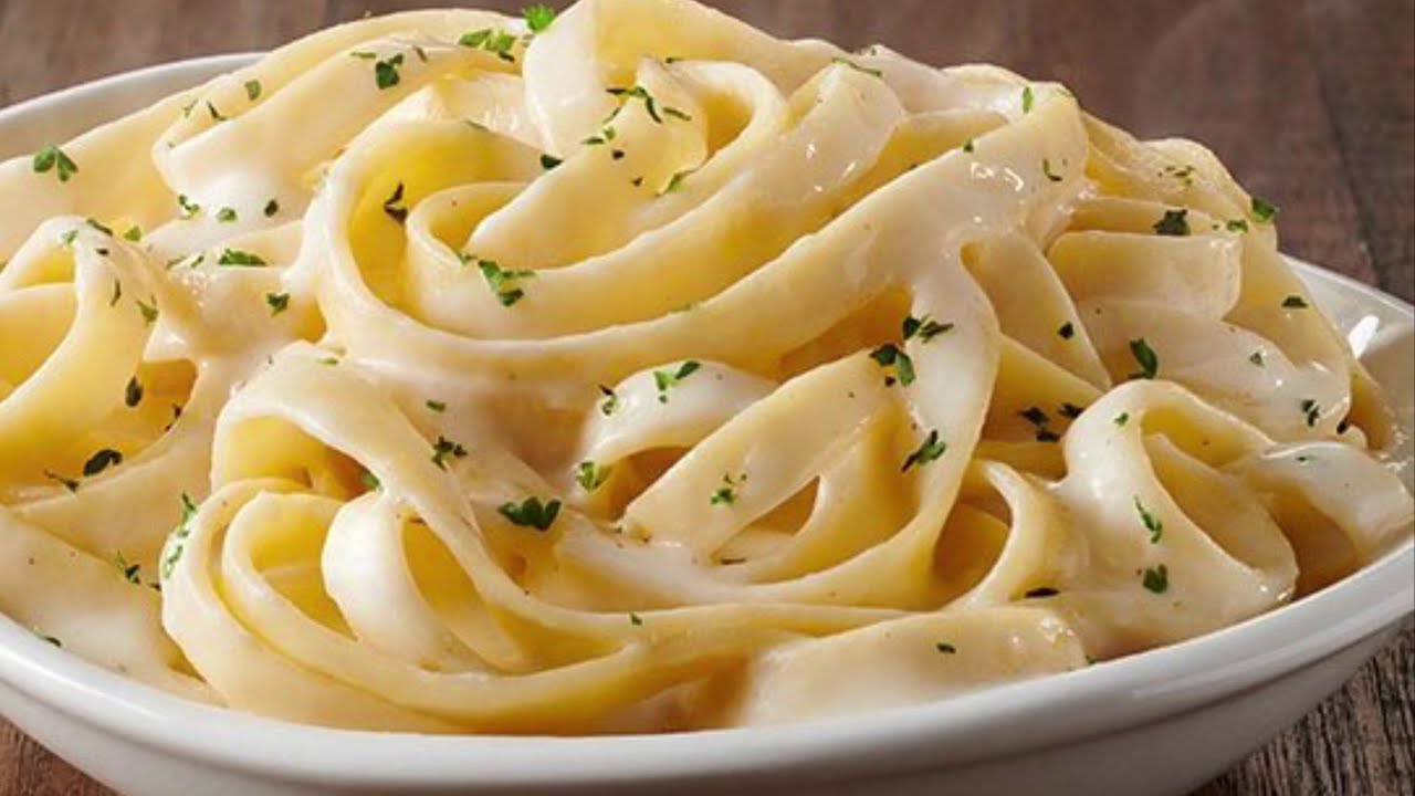 Como hacer la Salsa Alfredo de Olive Garden YouTube