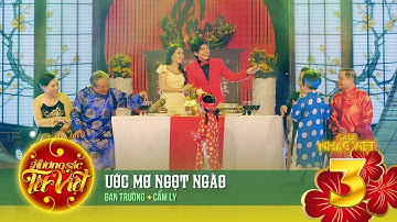 Ước Mơ Ngọt Ngào - Đan Trường & Cẩm Ly | Gala Nhạc Việt 3