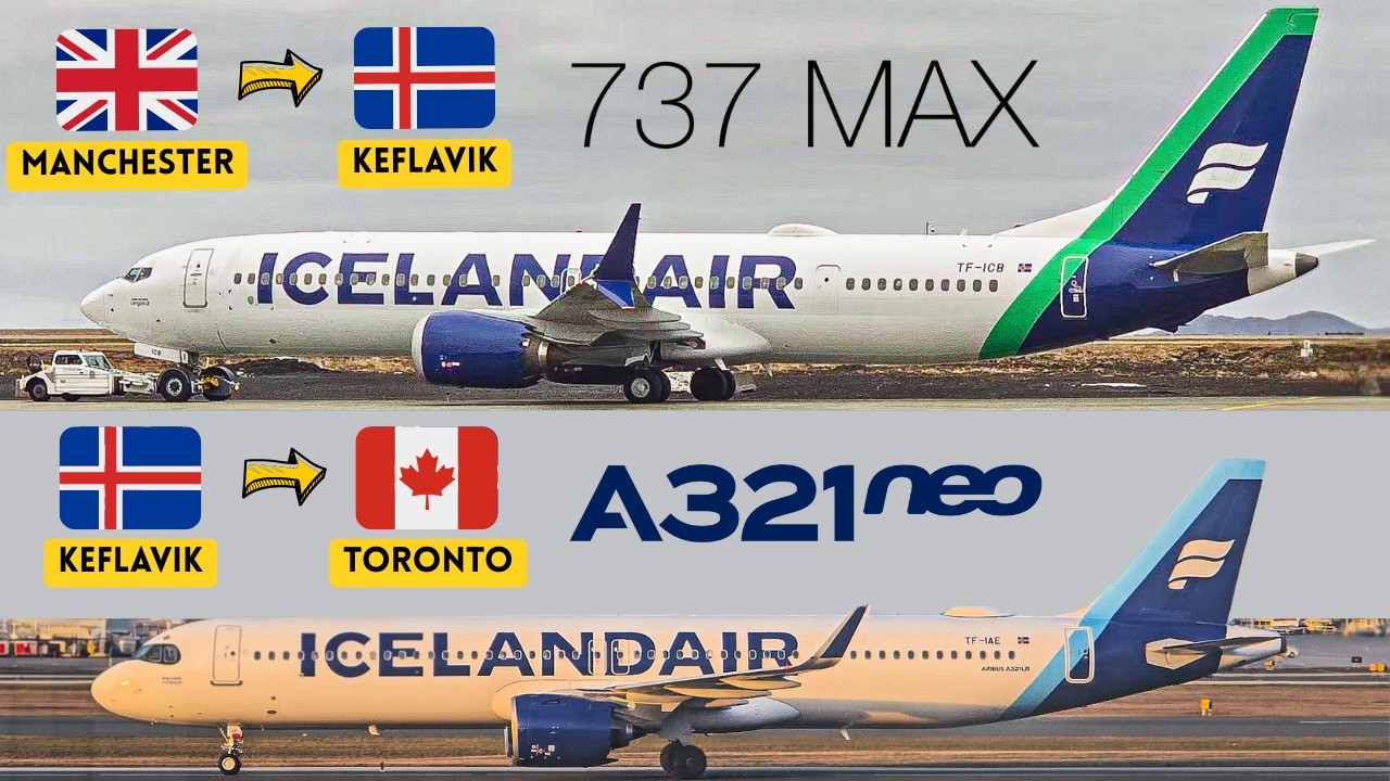 TRIP REPORT | Manchester to Toronto | Icelandair 737 MAX 9 +