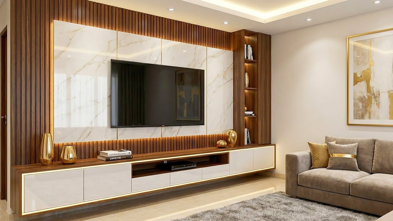 5 Modern Tv Wall Design Ideas For Your Living Room Futurian Home