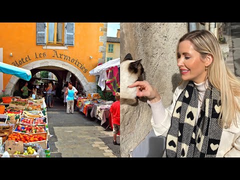 FRENCH MARKET | VALBONNE SOUTH OF FRANCE | VLOG!