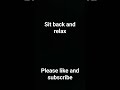 Relax and chill