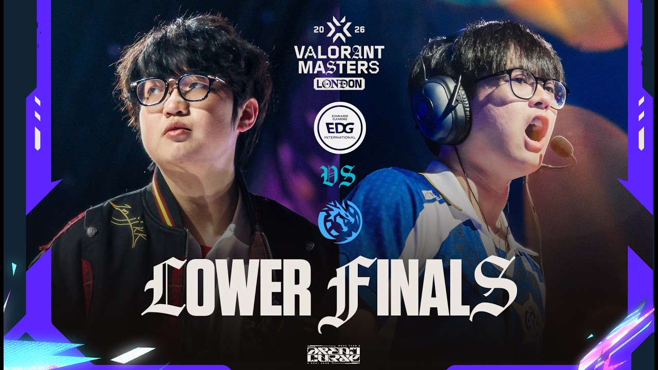 EDward Gaming vs Leviatán | Lower Bracket Final #VALORANTMasters London
