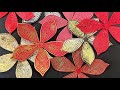 Jamie Rodgers Top Tip Tutorial - Creative Expressions Rippled Poinsettia ~ Finishing Touches
