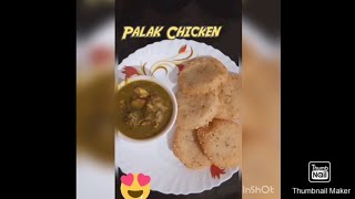 Palak Chicken Recipe how to make spinach Recipe|| palak Chicken Recipe ?