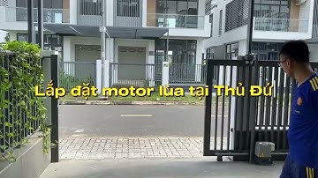 Motor cổng lùa tại Thủ Đức