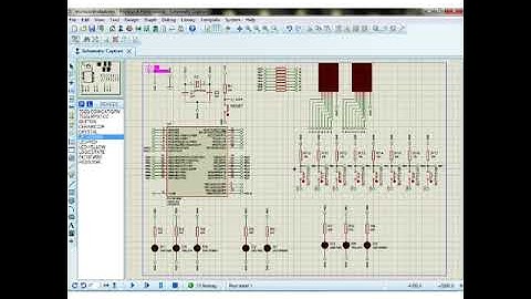 Simulación de semáforo con software Proteus y CCS Compiler con micro controlador PIC18f4550