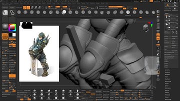 Sculpting My Own Character on Zbrush part 3