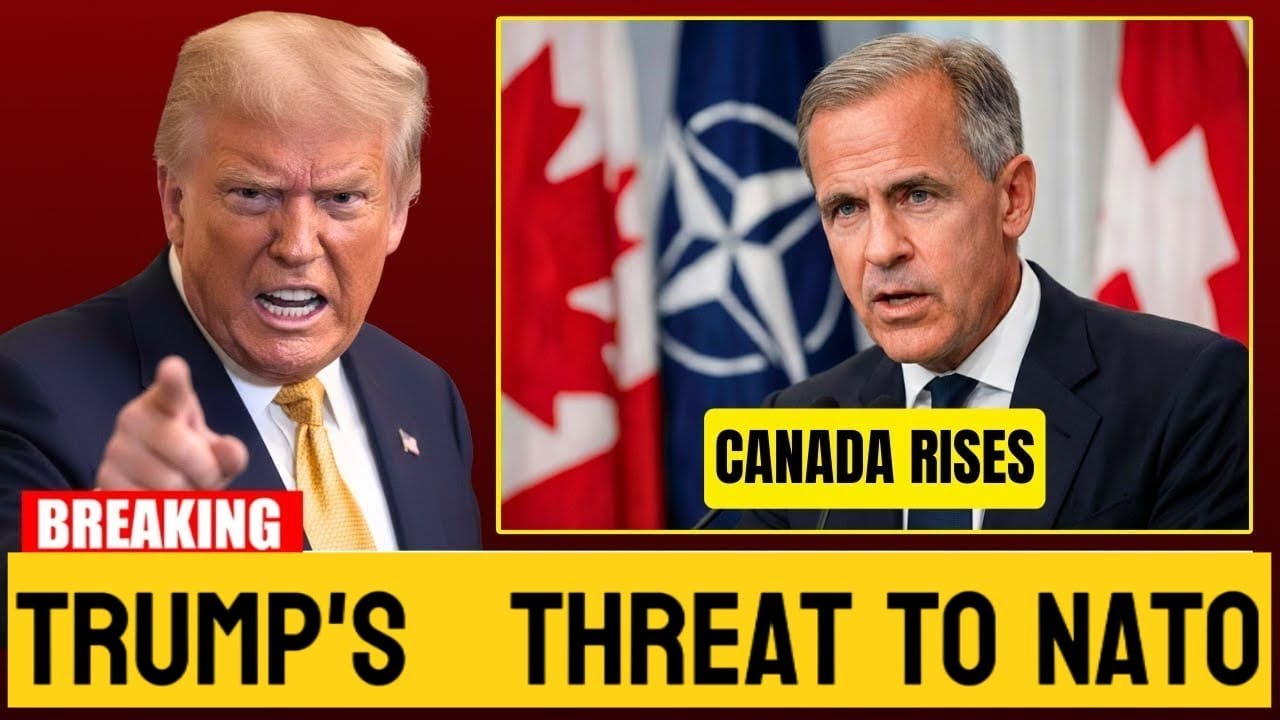 Трамп выступил с шокирующей угрозой в адрес союзника по НАТО — ответ Карни полностью перевернул с...