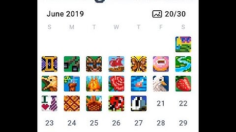 Nonogram Daily Challenge 16-20 June 2019