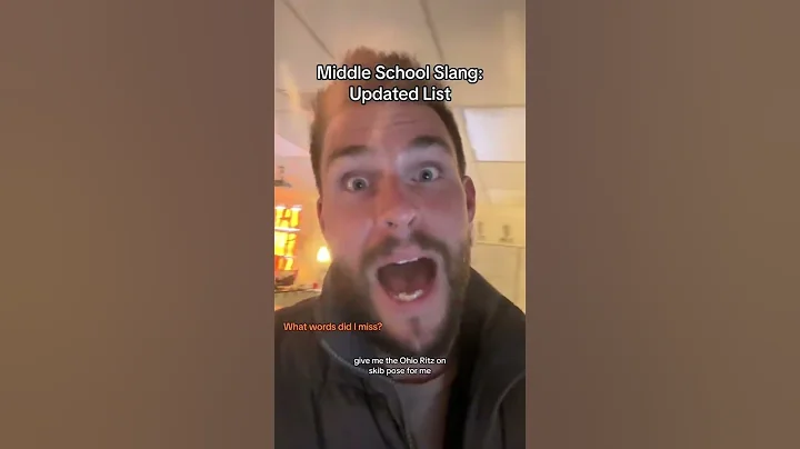 Middle School Slang Updated Word List - 2024-25 #teacherfyp #genalpha #genalphaslang
