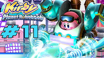Kirby: Planet Robobot 3DS - 100% Walkthrough Part 11 Access Ark [1/2]